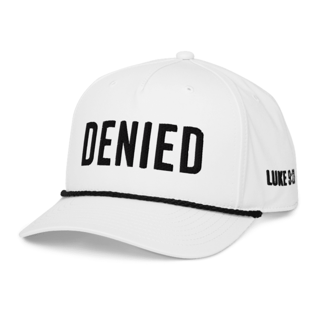 EMBROIDERED STRUCTURED ROPE HAT